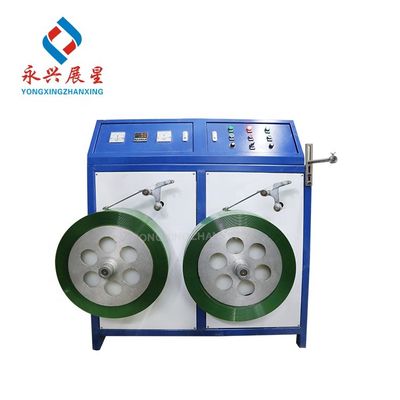 গুণমান  High Stability Automatic Double-station PET Strap Rewinding Machine for Industrial Use কারখানা