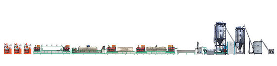 ভালো দাম PLC চাইনিজ/ইংরেজি কন্ট্রোল সিস্টেম PET স্ট্র্যাপ প্রোডাকশন মেশিন কাস্টমাইজড প্রোডাকশনের জন্য অনলাইন