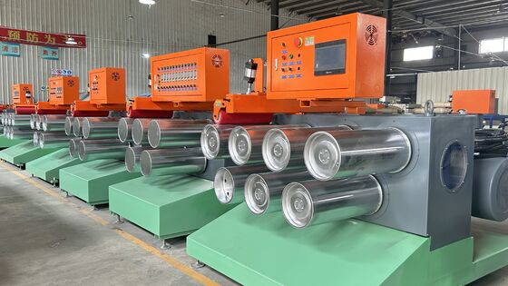 ভালো দাম ৯-৩২ মিমি প্রস্থের পলিপ্রোপিলিন স্ট্র্যাপ এবং ঐচ্ছিকভাবে এমবসিং প্যাটার্নের জন্য, প্রতি ঘন্টায় ১০০-৮০০ কেজি ক্ষমতা সম্পন্ন PET স্ট্র্যাপ তৈরির মেশিন অনলাইন